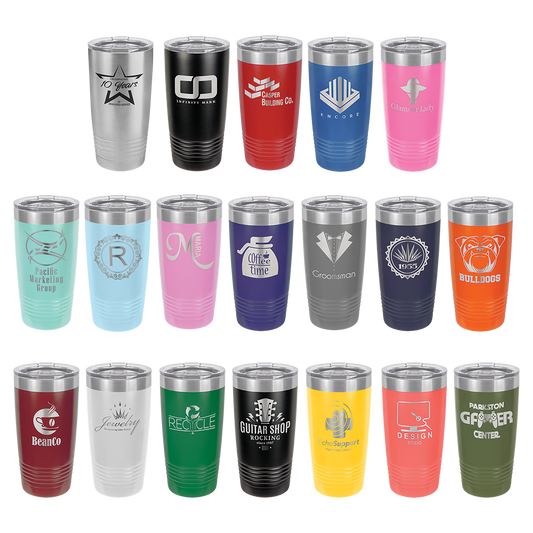 Blank Polar Camel 20oz Ringneck Tumbler Bundle