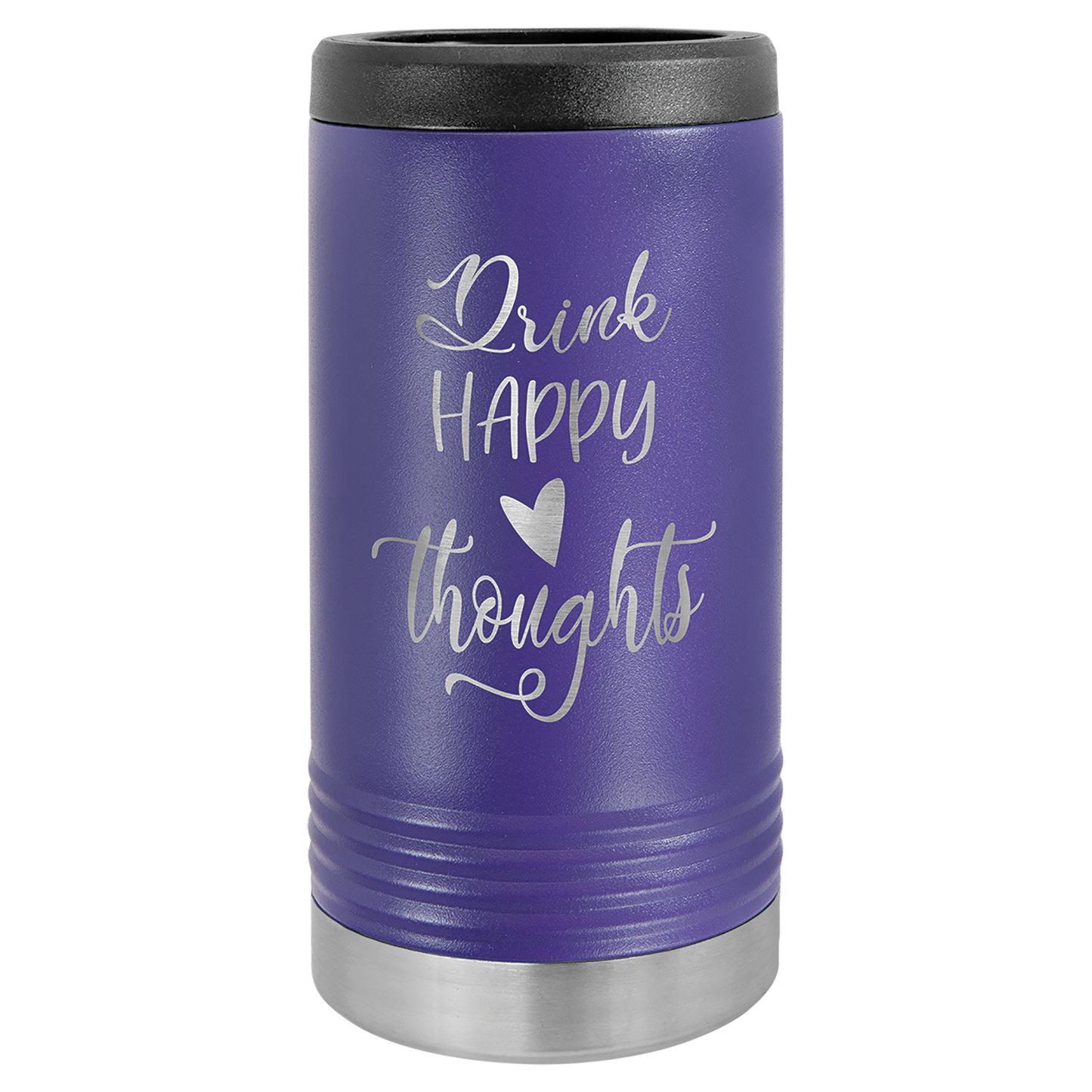 Laser Engraved Polar Camel Slim Beverage Holder Can Cooler