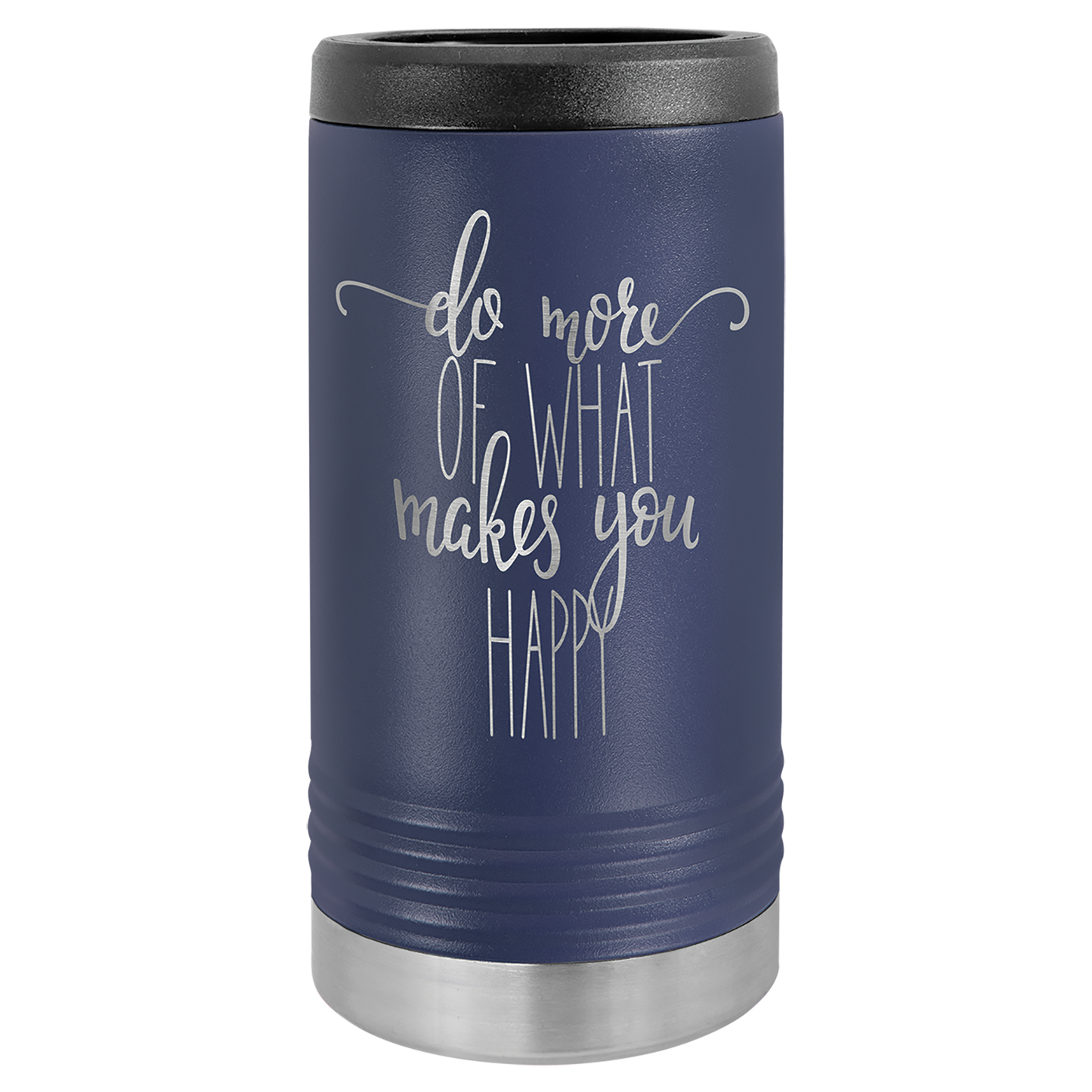 Laser Engraved Polar Camel Slim Beverage Holder Can Cooler