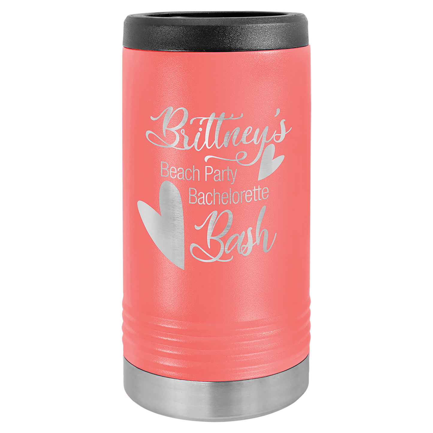 Laser Engraved Polar Camel Slim Beverage Holder Can Cooler