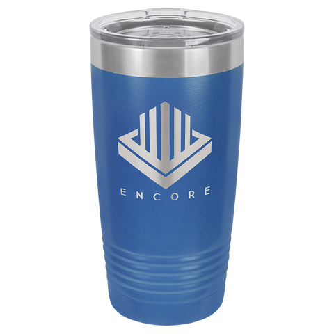 Royal Blue Polar Camel 20oz Ringneck Tumbler - Personalized