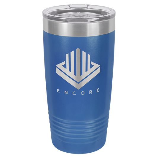 Royal Blue Polar Camel 20oz Ringneck Tumbler - Personalized