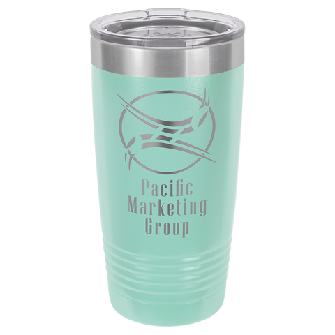 Teal Polar Camel 20oz Ringneck Tumbler - Personalized