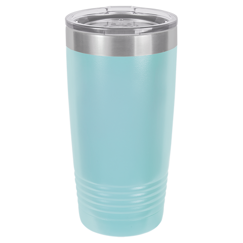 Light Blue Polar Camel 20oz Ringneck Tumbler - Blank