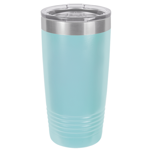 Light Blue Polar Camel 20oz Ringneck Tumbler - Blank