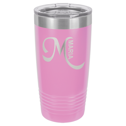 Light Purple Polar Camel 20oz Ringneck Tumbler - Personalized