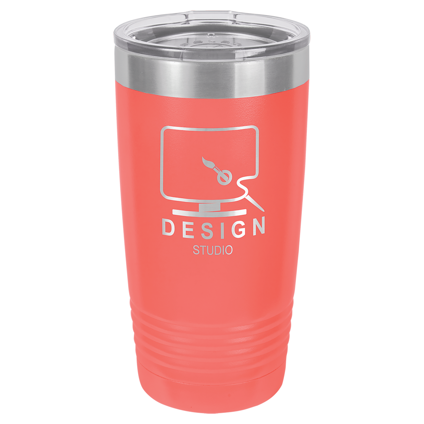 Coral Polar Camel 20oz Ringneck Tumbler - Personalized