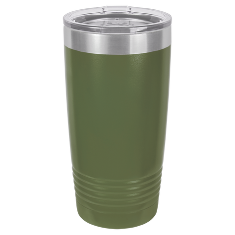 Olive Green Polar Camel 20oz Ringneck Tumbler - Blank