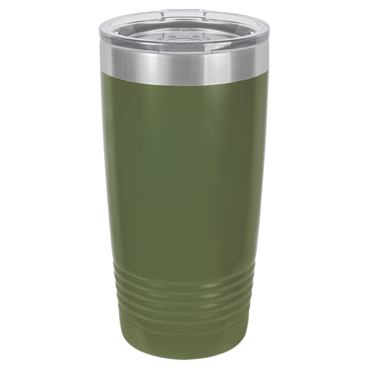 Olive Green Polar Camel 20oz Ringneck Tumbler - Blank